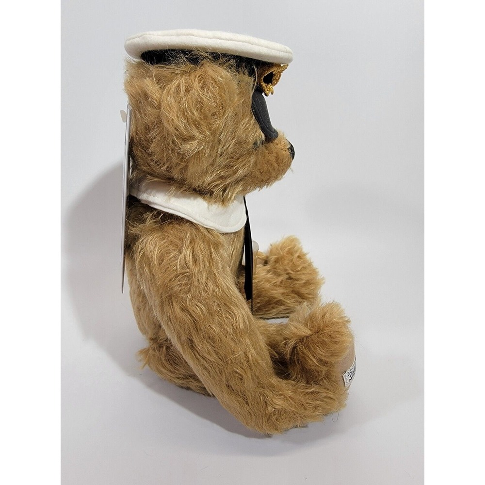 Vintage Merrythought Tide-Rider BL15GD 15" Mohair Titanic Rescue Bear w Whistle - Picture 6 of 10